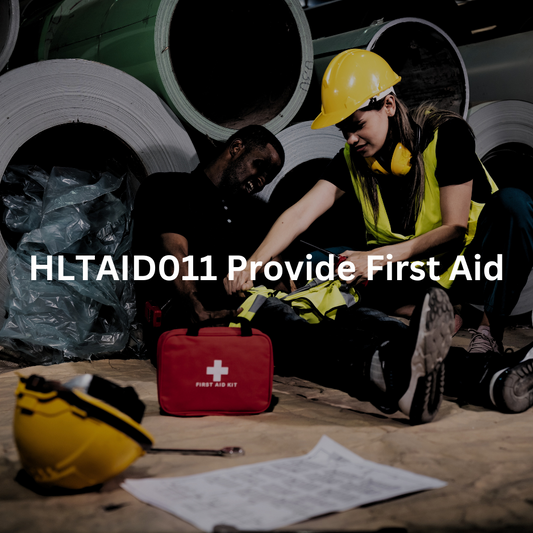 HLTAID011 Provide First Aid Online with Face to Face Delivery